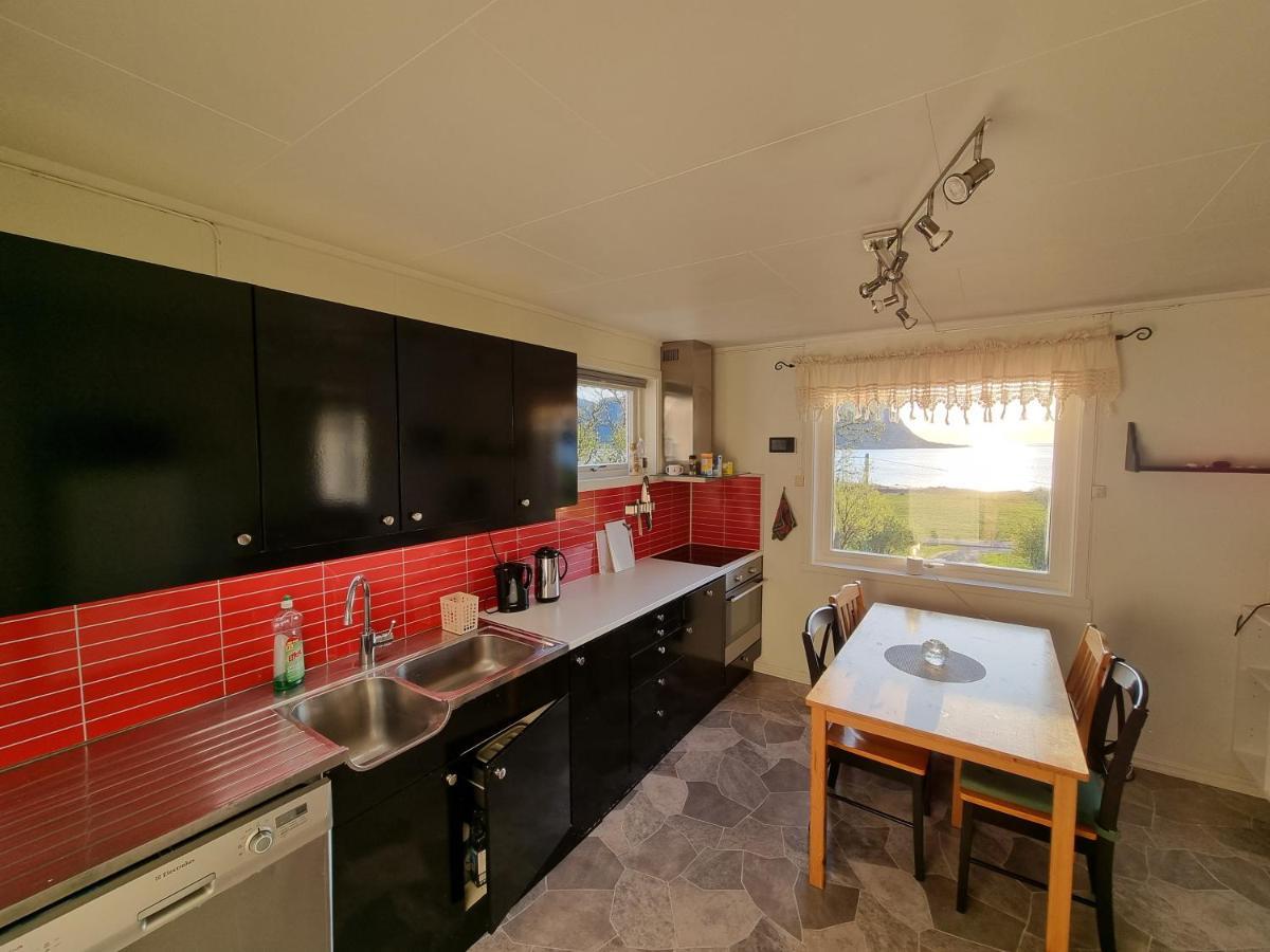 Nappstraumen Seaview Holiday Home Haug Buitenkant foto